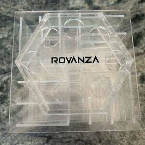 Rovanza Clear Acrylic 80 lipstick Organizer tower